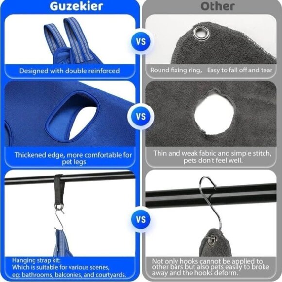 Dog Grooming Kit for Medium Dogs - Hammock, Ear & Eye Wipes, and MORE - Picture 6 of 7